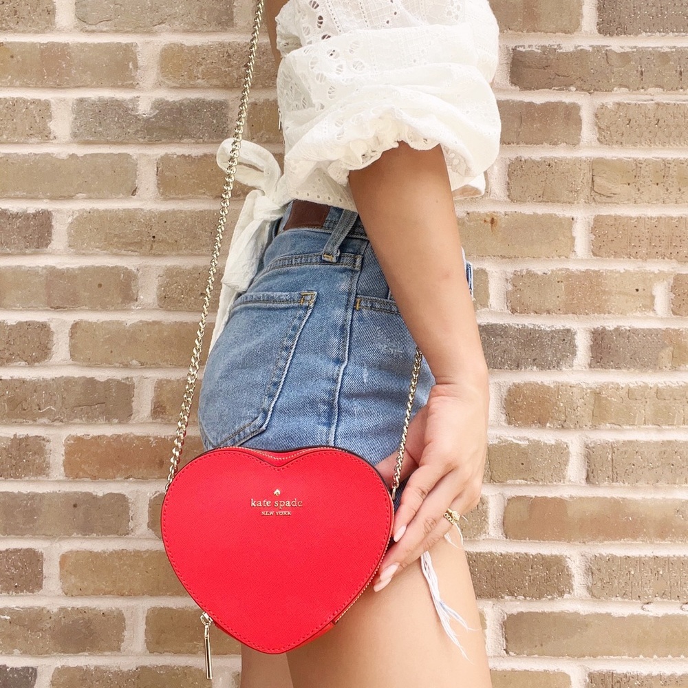 Kate Spade Novelty Heart Crossbody - Picture 1 of 7